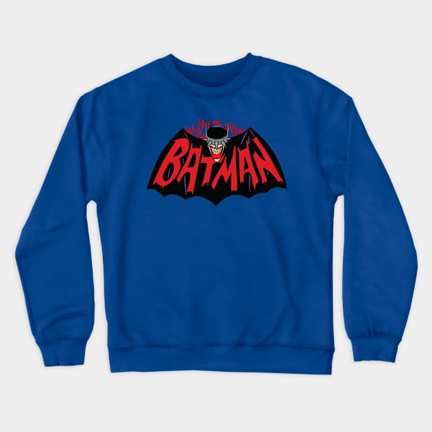 LAUGHING BAT 1966 1 Crewneck Sweatshirt by whodi sease